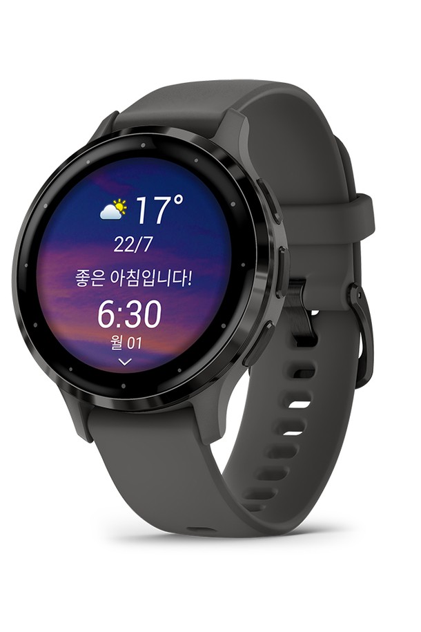 GARMIN - 기타소품 - 가민 베뉴3S 페블그레이 피트니스 GPS 스마트워치