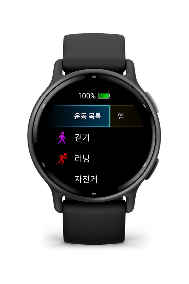 GARMIN - 기타소품 - 가민 비보엑티브5 블랙 슬레이트 피트니스 GPS 스마트워치