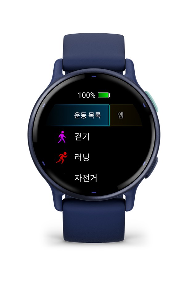 GARMIN - 기타소품 - 가민 비보엑티브5 블루 피트니스 GPS 스마트워치