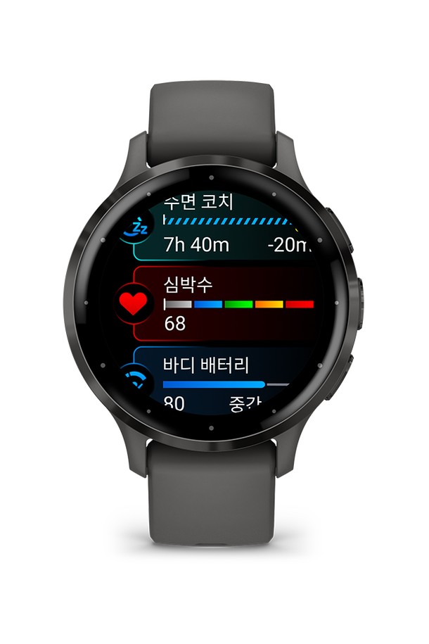 GARMIN - 기타소품 - 가민 베뉴3S 페블그레이 피트니스 GPS 스마트워치