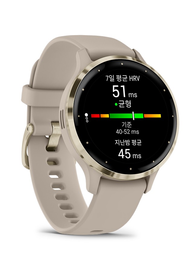 GARMIN - 기타소품 - 가민 베뉴3S 프렌치그레이 피트니스 GPS 스마트워치