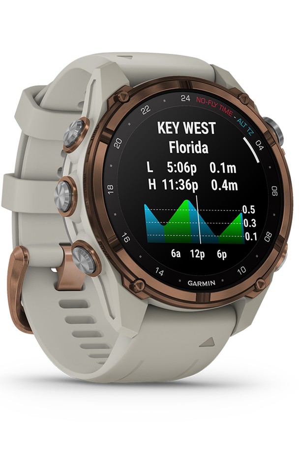 GARMIN - 기타소품 - 가민 디센트 MK3i 43mm 브론즈 PVD 티타늄/프렌치그레이 다이빙컴퓨터