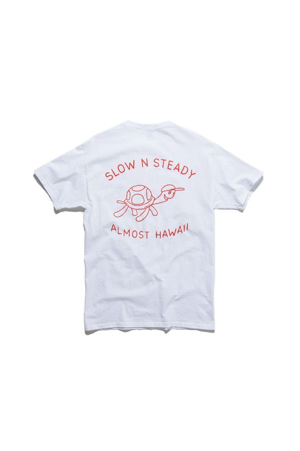 BIG WAVE - 반팔티셔츠 - [BIG WAVE] Slow N Steady Tee