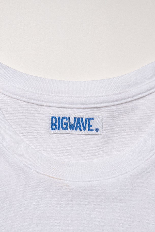 BIG WAVE - 반팔티셔츠 - [BIG WAVE] WAIKIKI FISHING CLUB POCKET TEE