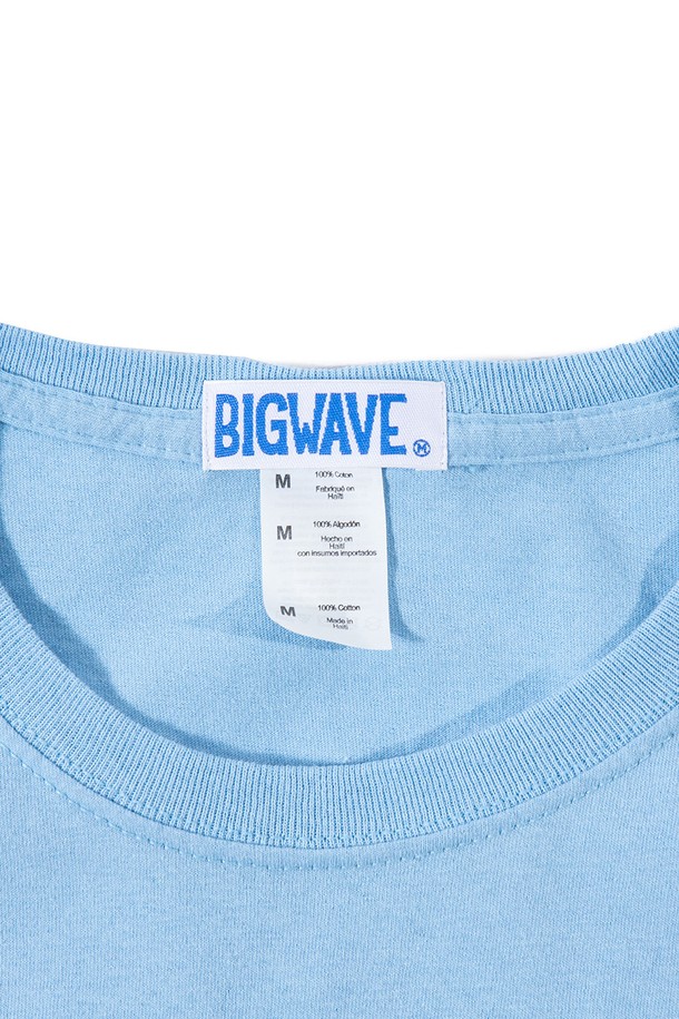 BIG WAVE - 반팔티셔츠 - [BIG WAVE] Slow N Steady Tee