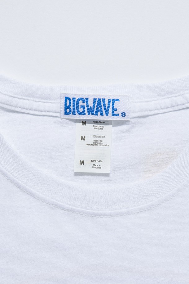 BIG WAVE - 반팔티셔츠 - [BIG WAVE] Slow N Steady Tee