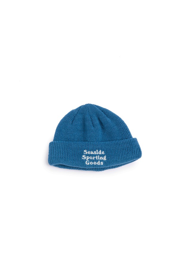 BIG WAVE - 모자 - [BIG WAVE] S.S.G WATCH CAP (SEA BLUE)