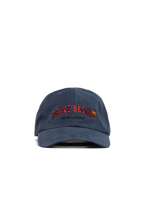 [BIG WAVE] PEACE 90'S UNIV. BALL CAP(BLUE MOON)