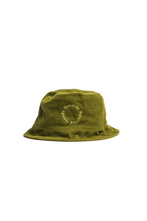 [BIG WAVE] RETRO CORDUROY BUCKET (CEDAR GREEN)