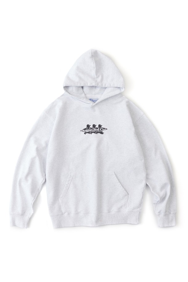 BIG WAVE - 후디 - [BIG WAVE] PENGUIN SURF CLUB HOODIE (2 COLORS)