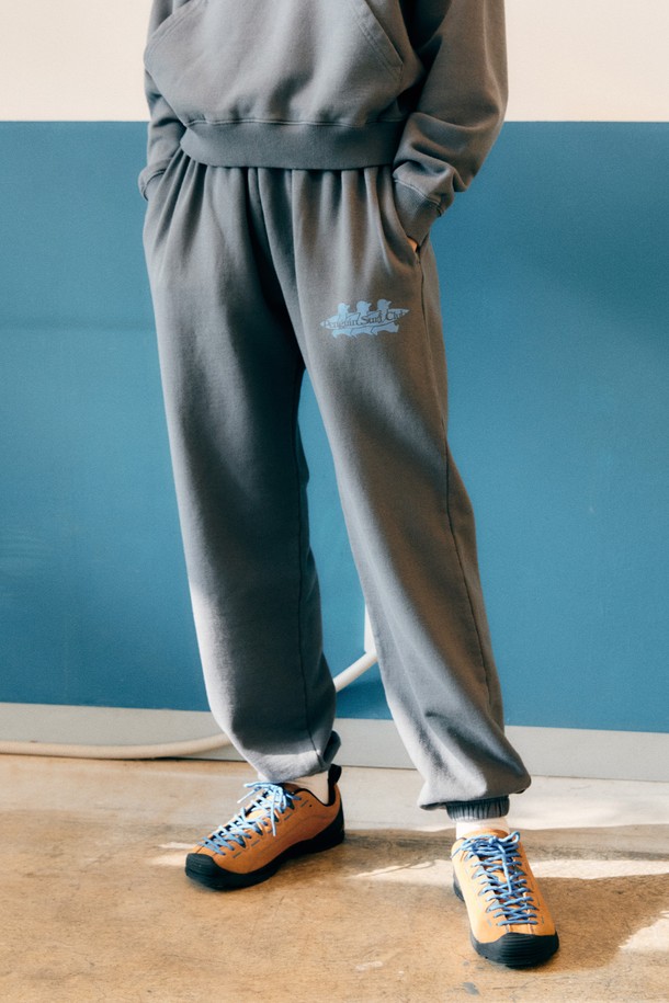 BIG WAVE - 롱/미디팬츠 - [BIG WAVE] PENGUIN SURF CLUB SWEATPANTS WOMEN'S (2 COLORS)