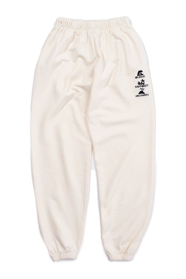 BIG WAVE - 롱/미디팬츠 - [BIG WAVE] O.R.V SWEATPANTS WOMEN'S (MARSHMALLOW / ENGLISH LAVENDAR)