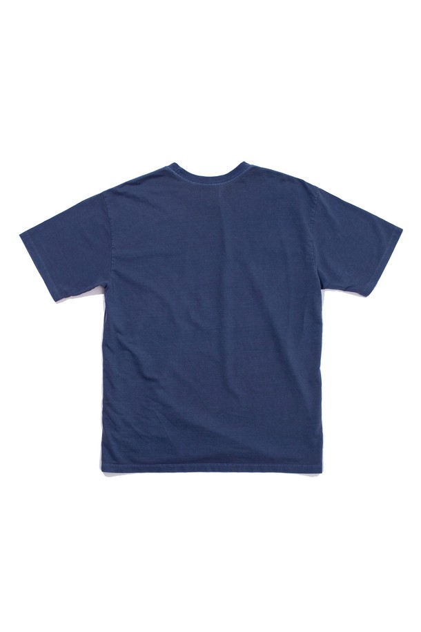 BIG WAVE - 반팔티셔츠 - [BIG WAVE] BLUE HAWAII T-SHIRT (TWILIGHT PURPLE / SUNKIST CORAL)