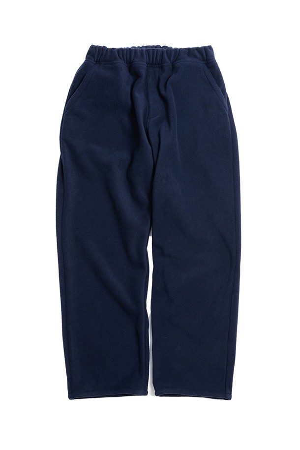 BIG WAVE - 롱/미디팬츠 - [BIG WAVE] EVERY WEAR PANTS POLAR FLEECE (PEONY NAVY / MALIBU BLUE)