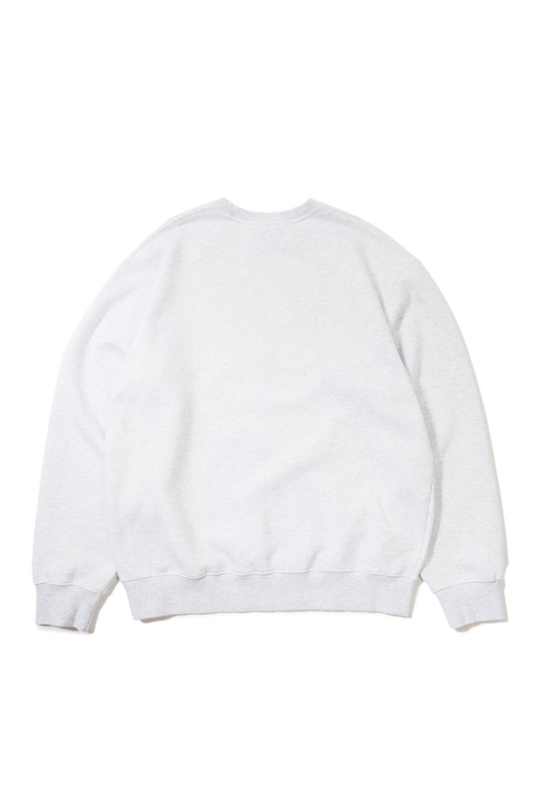 BIG WAVE - 스웻셔츠 - [BIG WAVE] HAWAII SKI SPORT SWEATSHIRT (1% MELANGE)