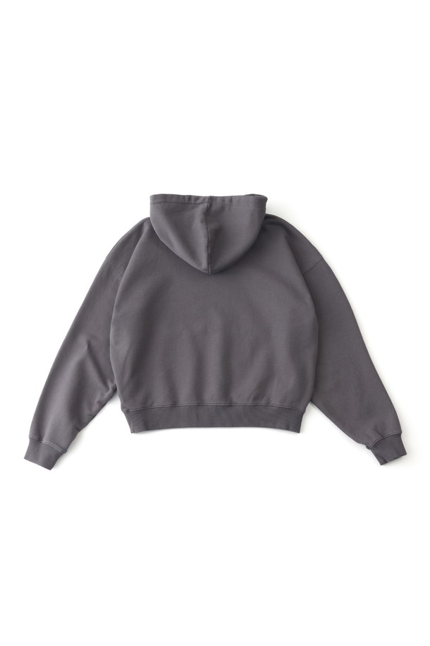 BIG WAVE - 긴소매 티셔츠 - [BIG WAVE] PENGUIN SURF CLUB CROPPED HOODIE (2 COLORS)