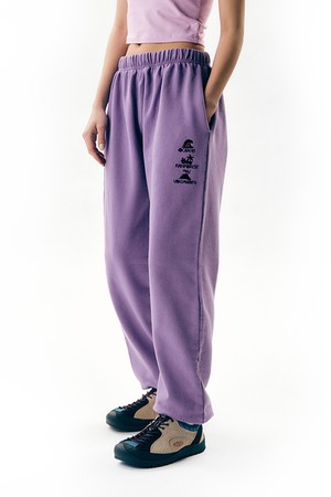 [BIG WAVE] O.R.V SWEATPANTS WOMEN'S (MARSHMALLOW / ENGLISH LAVENDAR)