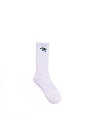 TURTLE SOCK (COOL WHITE)