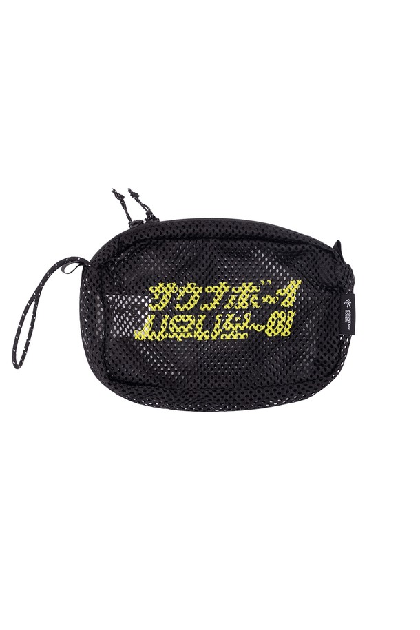 BIG WAVE - 기타 - [BIG WAVE] SAUNA BOY LOGO TYPE MESH POUCH (2COLOR)