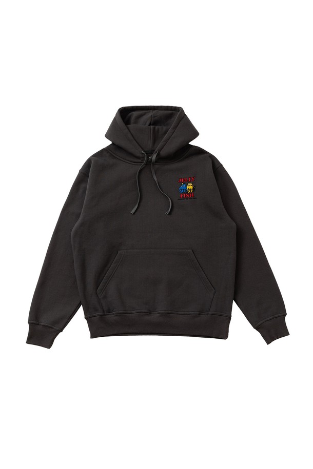 BIG WAVE - 후디 - [BIG WAVE] SHERIFF OF THE SEA HOODY (CHARCOAL)