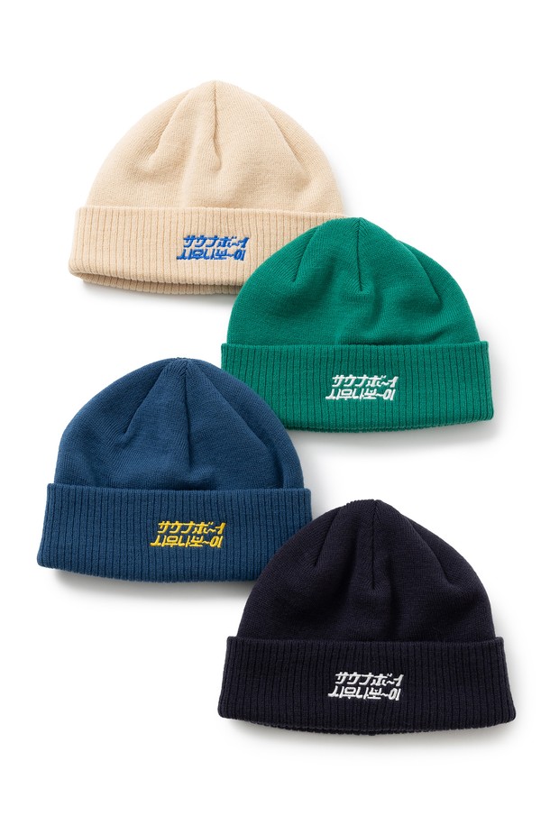 BIG WAVE - 모자 - [BIG WAVE] LOGO TYPE BEANIE (4COLORS)