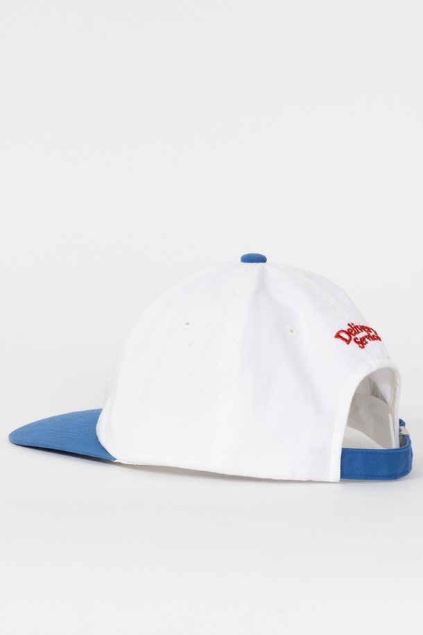 BIG WAVE - 모자 - [BIG WAVE] W.D.S BOO BOO CAP (WHITE / OCEAN BLUE)