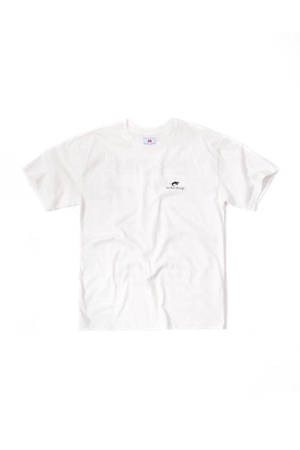 BIG WAVE - 반팔티셔츠 - [BIG WAVE] DO NOT DIVING! T-SHIRT (OFF WHITE)