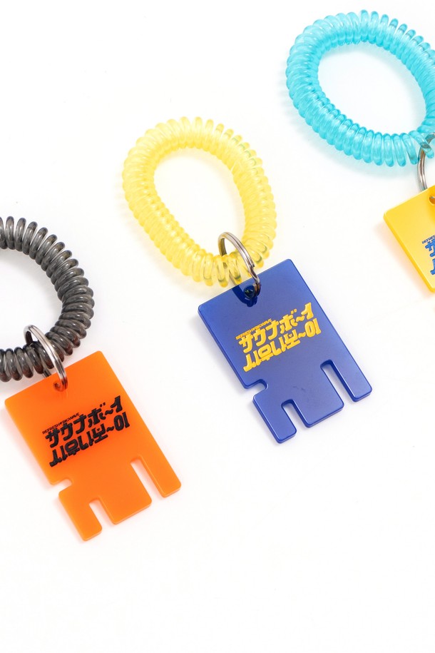 BIG WAVE - 기타 - [BIG WAVE] SAUNA BOY LOGO TYPE KEY HOLDER (3COLOR)