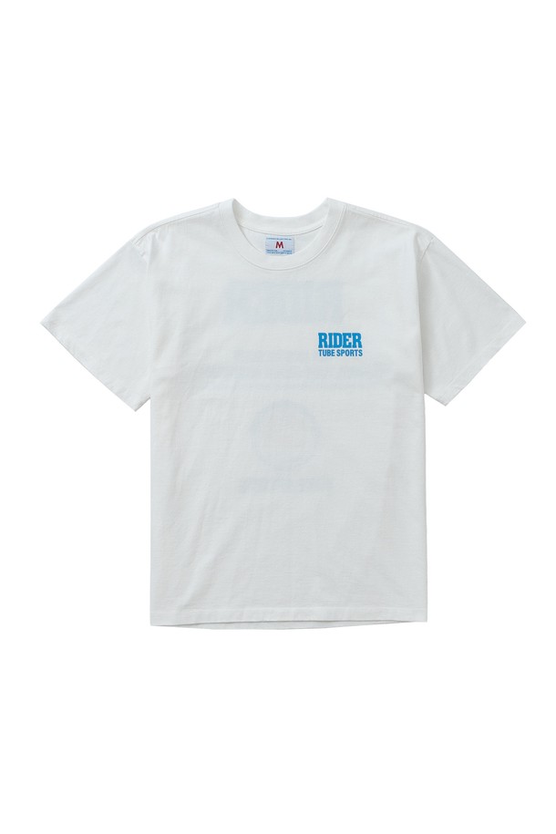 BIG WAVE - 반팔티셔츠 - [BIG WAVE] TRA HAWAII SURF TEE (OFF WHITE)