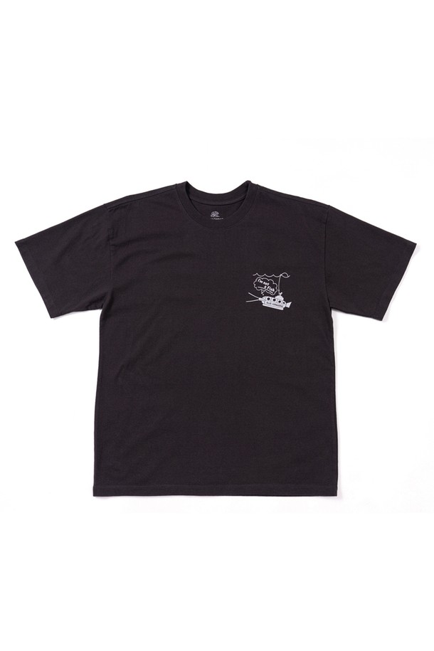 Underwater Odyssey 테마 컬렉션의 I'M NOT A FISH 티셔츠는 Beatles Yellow Submarine에서 영감을 받은 다크 차콜 색상의 남녀 공용 제품입니다. 러버 프린트와 어깨 체인 스티치가 특징이며, 소매단과 밑단은 트리플 스티치로 마감되었습니다. 면 소재의 이 반소매 티셔츠는 캐주얼 스타일 연출에 용이하며, 봄, 여름 시즌에 적합한 레귤러/오버핏 라운드넥 디자인입니다.
