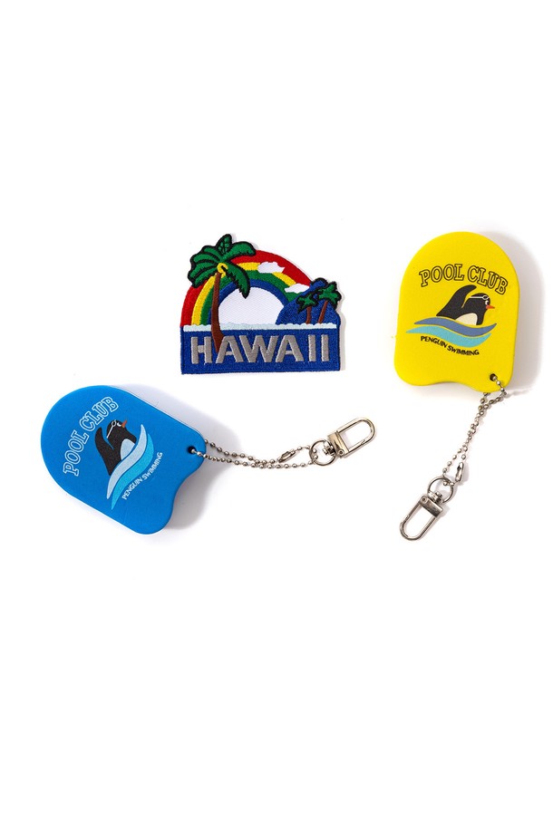 BIG WAVE - 기타소품 - [BIG WAVE] POOL CLUB FLOAT BOARD KEY RING (2colors)