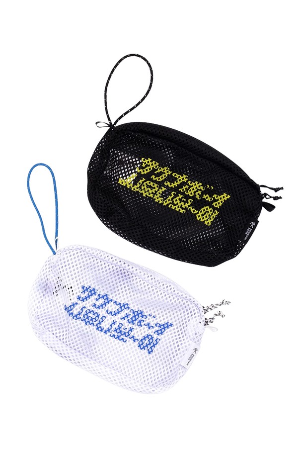 BIG WAVE - 기타 - [BIG WAVE] SAUNA BOY LOGO TYPE MESH POUCH (2COLOR)