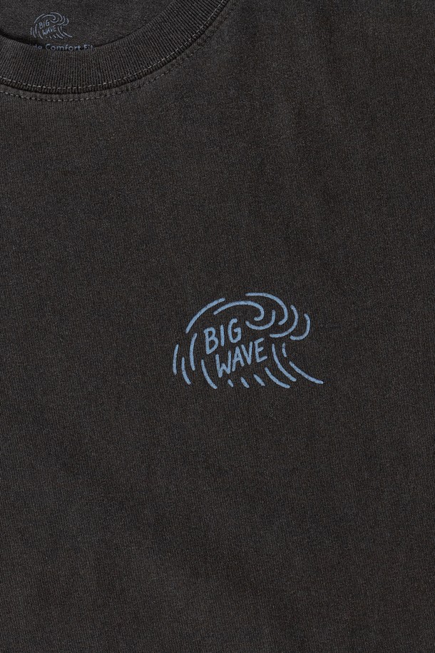 BIG WAVE - 반팔티셔츠 - [BIG WAVE] ORIGINAL WAVE TEE (4 colors)