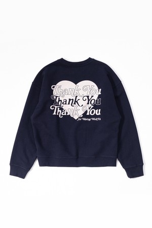 [BIG WAVE] THANK YOU SWEATSHIRT (For Woman)