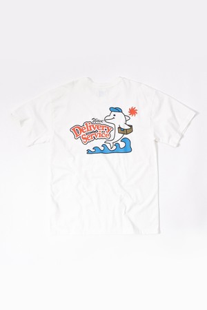 [BIG WAVE] W.D.S BOO BOO T-SHIRT (OFF WHITE)