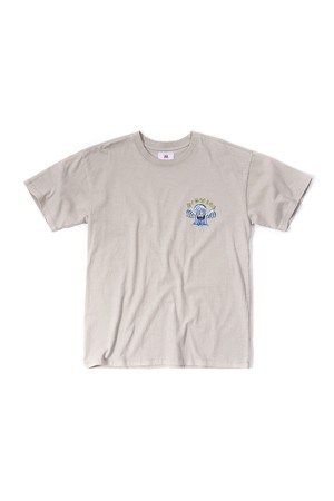 [BIG WAVE] WAVE MAN T-SHIRT (LIGHT GRAY)