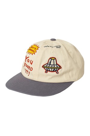 [BIG WAVE] BEST IN UNIVERSE TATTOO CAP (CREAM / NAVY)