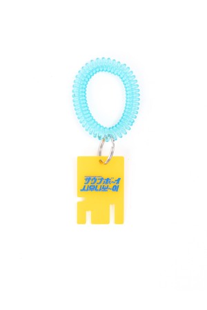 [BIG WAVE] SAUNA BOY LOGO TYPE KEY HOLDER (3COLOR)