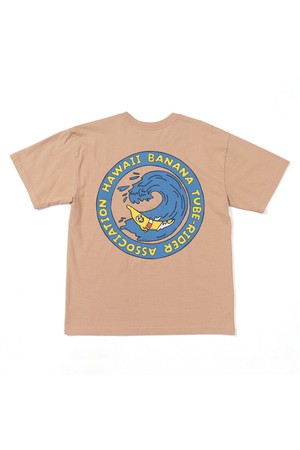 ALOHA BANANA SURF TEE (TAN SAND)