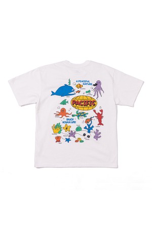 ENJOY OCEAN LIFE TEE (OFF WHITE)