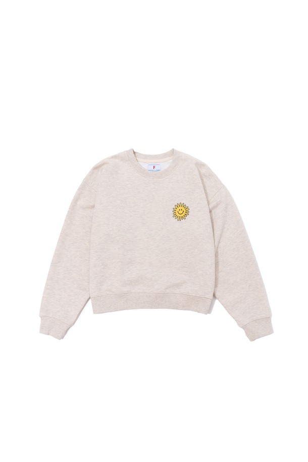 BIG WAVE - 스웻셔츠 - [BIG WAVE] PEACE AGAIN SWEATSHIRT (WOMEN)