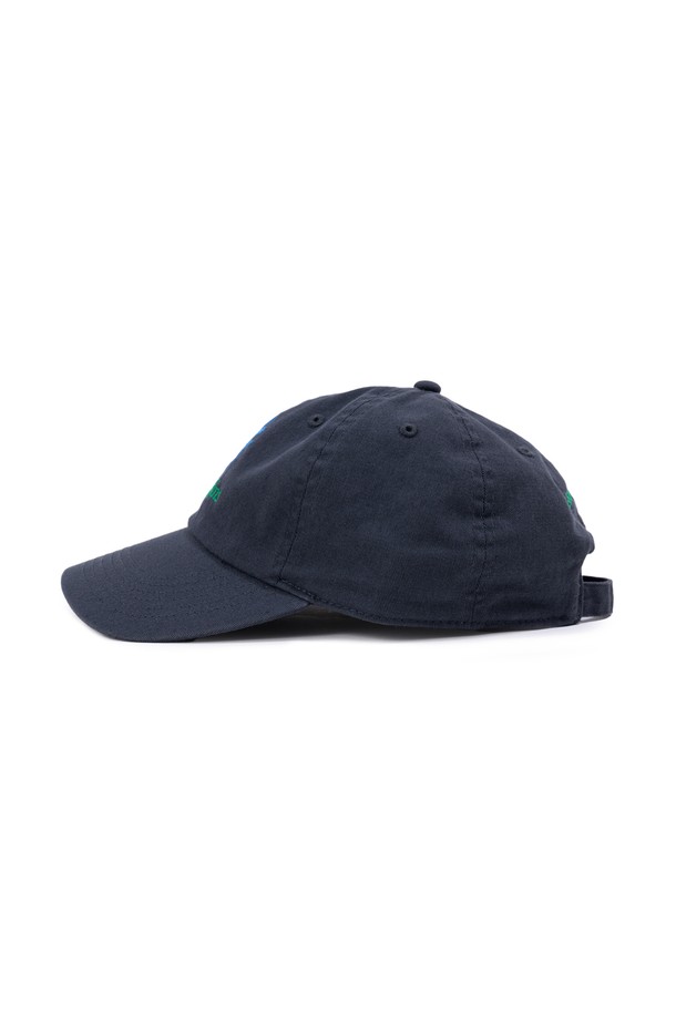 BIG WAVE - 모자 - [BIG WAVE] PEACE RUN WASHED CAP (SLATE)