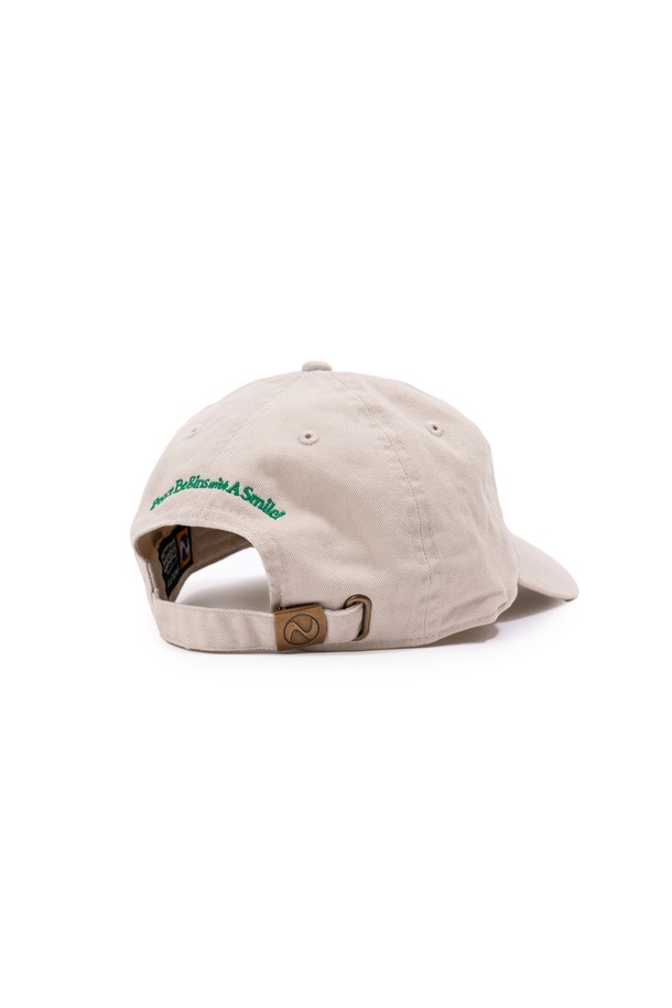 BIG WAVE - 모자 - [BIG WAVE] PEACE RUN WASHED CAP (PUTTY)