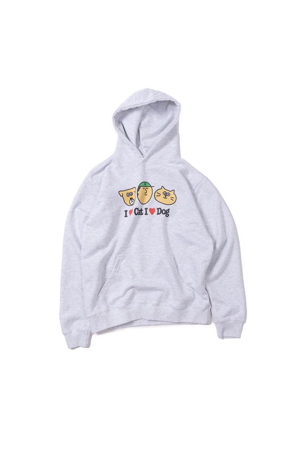 아이러브 캣 & 독 후드티 (1% 멜란지)는 캐주얼, 미니멀, 스트리트 스타일을 아우르는 남녀 공용 후드티입니다. 봄, 가을, 겨울 시즌에 적합하며, 오버핏으로 편안한 착용감을 선사합니다. 멜란지 컬러의 부드러운 면, 폴리에스테르 혼방 소재로 제작되어 흡습 및 속건 기능이 뛰어나고, 두꺼운 두께감으로 따뜻함을 더합니다. 고급 러버 프린트 기법과 플랫심 스티치 마감, 트리플 구조 스티칭으로 내구성을 높였으며, 귀여운 캐릭터 프린트가 돋보이는 디자인입니다.
