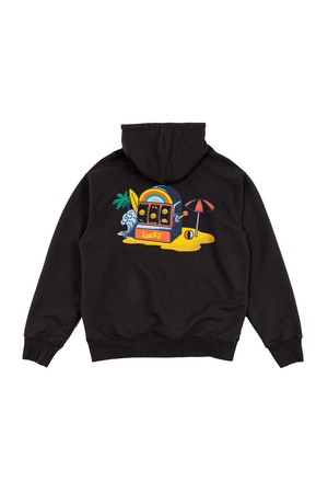 [BIG WAVE] LUCKY SLOT HOODY (SLATE)