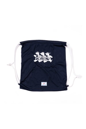 GOOD RUNNING GOOD  STRING BAG (NAVY BLUE)