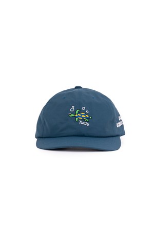 TURTLE NYLON WIDE CAP (TEAL BLUE)