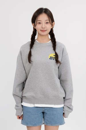 선시티 맨투맨 (스포츠 그레이)