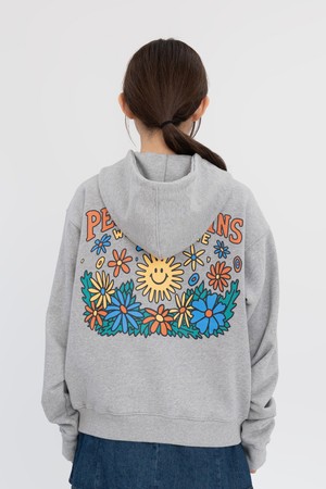 피스어게인 후드집업 (스포츠 그레이)