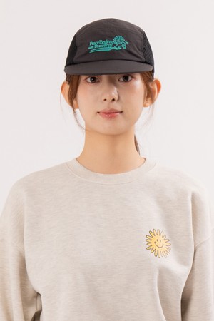 피스 러너스 캡 (블랙)